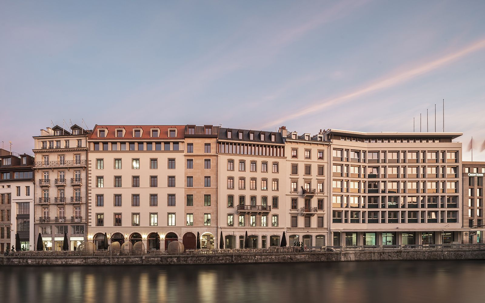 Rue du Rhône 3–5–7–9